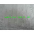 75 * 150D Polyester Plain en relief peau de pêche tissu/blanc gaufré tissu